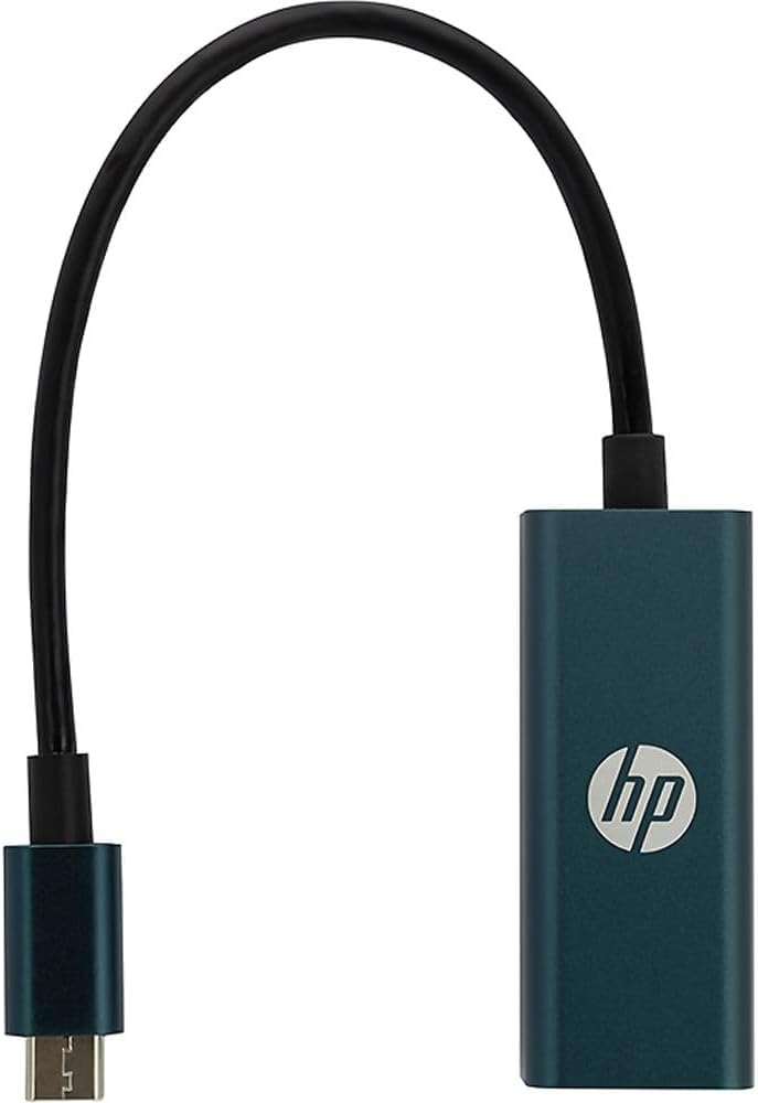 HP DHC-CT208 USB CM to RJ45 Aluminum adaptor