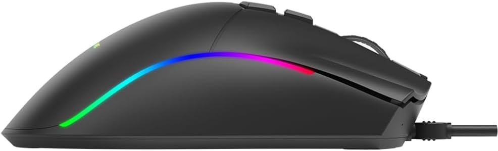 XTRIKE ME GM226 RGB Gaming Mouse - Optical Sensor 7,200 DPI - 7 Programmable Buttons - Only 77G