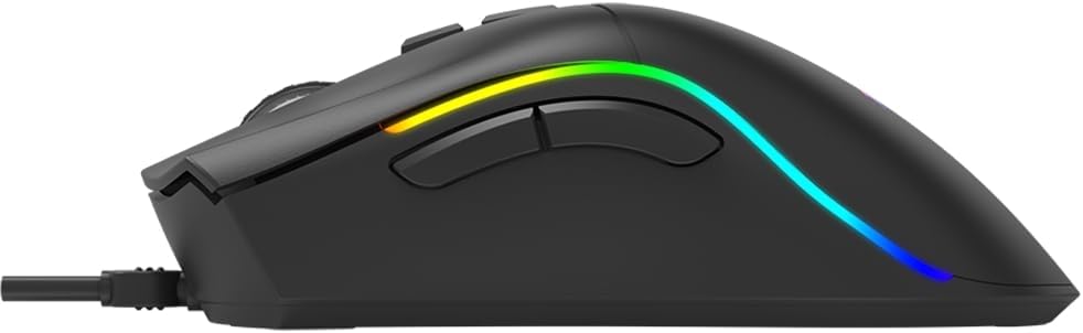 XTRIKE ME GM226 RGB Gaming Mouse - Optical Sensor 7,200 DPI - 7 Programmable Buttons - Only 77G