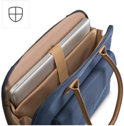Hama "Fabulous" Laptop Bag – Fits 15.6–16.2" Laptops, Beige, Eco-Friendly, Padded Compartments