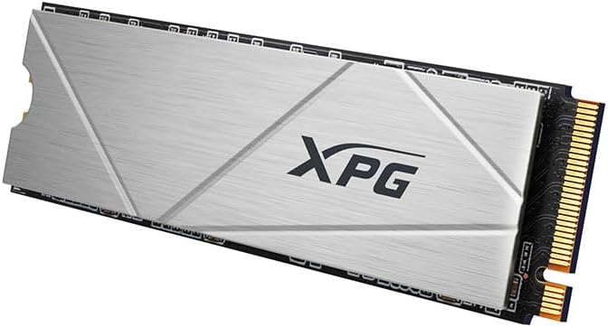 XPG GAMMIX S60 2TB PCIe Gen4 x4 NVMe SSD – Up to 5000/4200MB/s, M