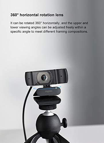 كاميرا ويب USB Rapoo C200 HD 720P