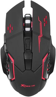 Xtrike Me GW-601 2.4G Wireless Mouse, Black