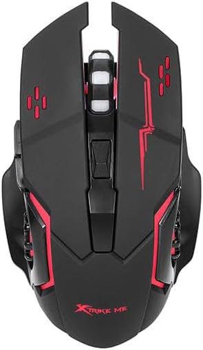 Xtrike Me GW-601 2.4G Wireless Mouse, Black