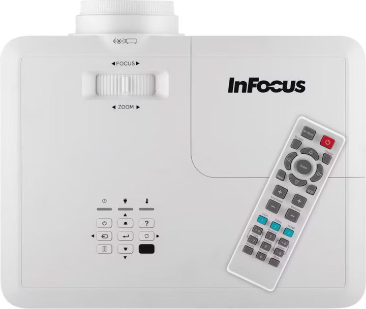 InFocus LightPro Orbital True 4K UHD DLP Projector with High Brightness, Dual HDMI, XPR Technology & 1,000,000:1 Dynamic Contrast