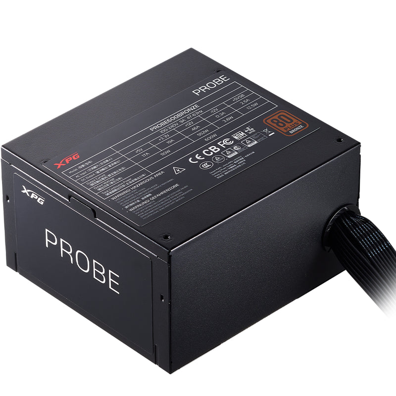 XPG PROBE 600W 80 Plus Bronze Power Supply