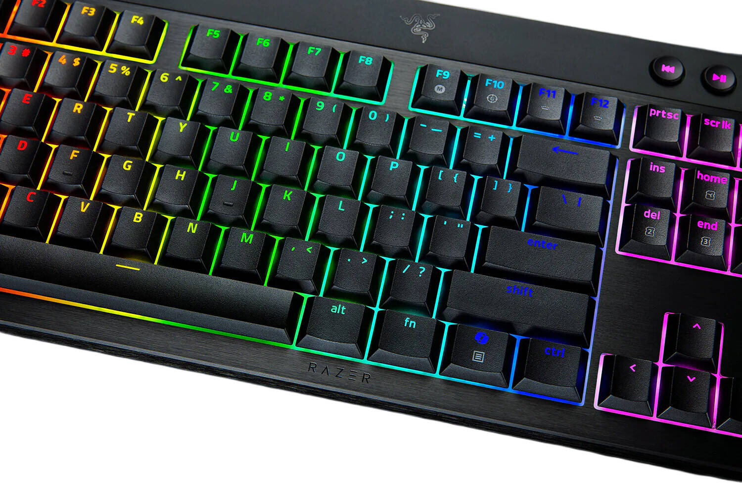 Razer BlackWidow V4 Low-Profile HyperSpeed Wireless Mechanical Keyboard – Triple-Mode, RGB, Low-Profile Switches