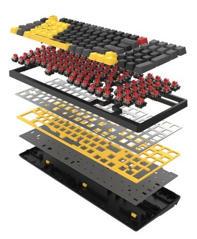 Bloody S98 RGB Mechanical Switch Gaming Keyboard BLMS Red Bloody S98 RGB Mechanical Switch Gaming Keyboard BLMS Red