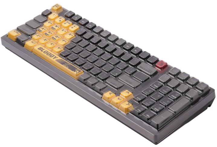 Bloody S98 RGB Mechanical Switch Gaming Keyboard BLMS Red Switch Sports Lime ( En / Ar )