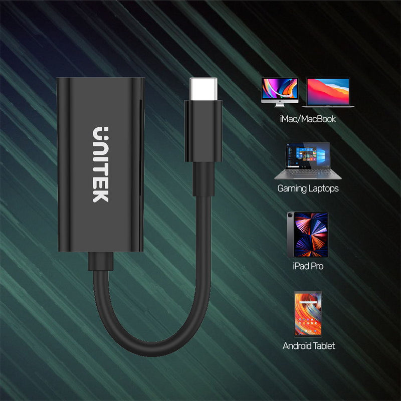 محول UNITEK 4K 60 هرتز USB-C إلى HDMI 2.0