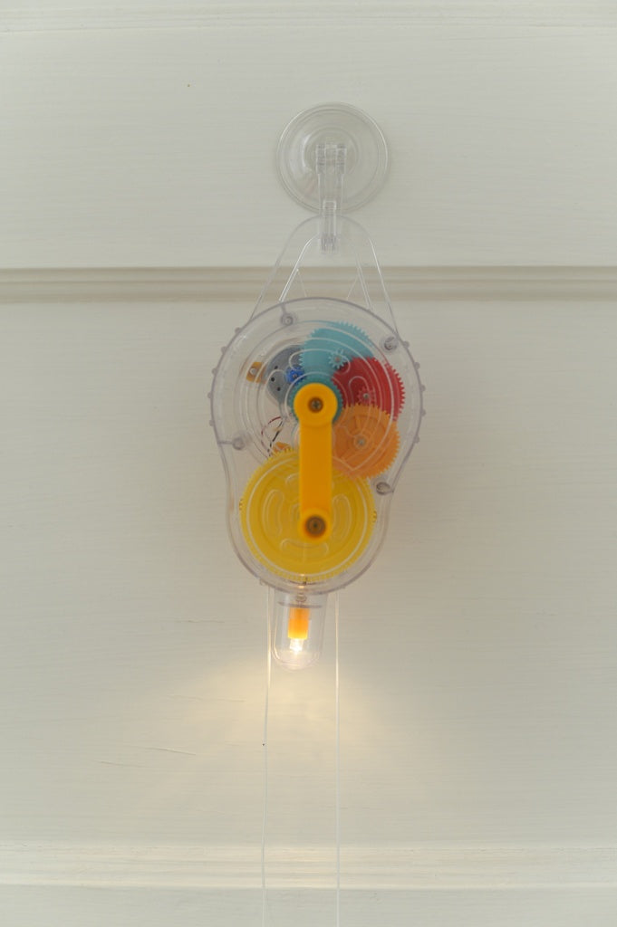 4M Eco-Tech Bulb – Build a Gravity & Hand-Powered LED Lamp, Ages 5+, Model 00-03426