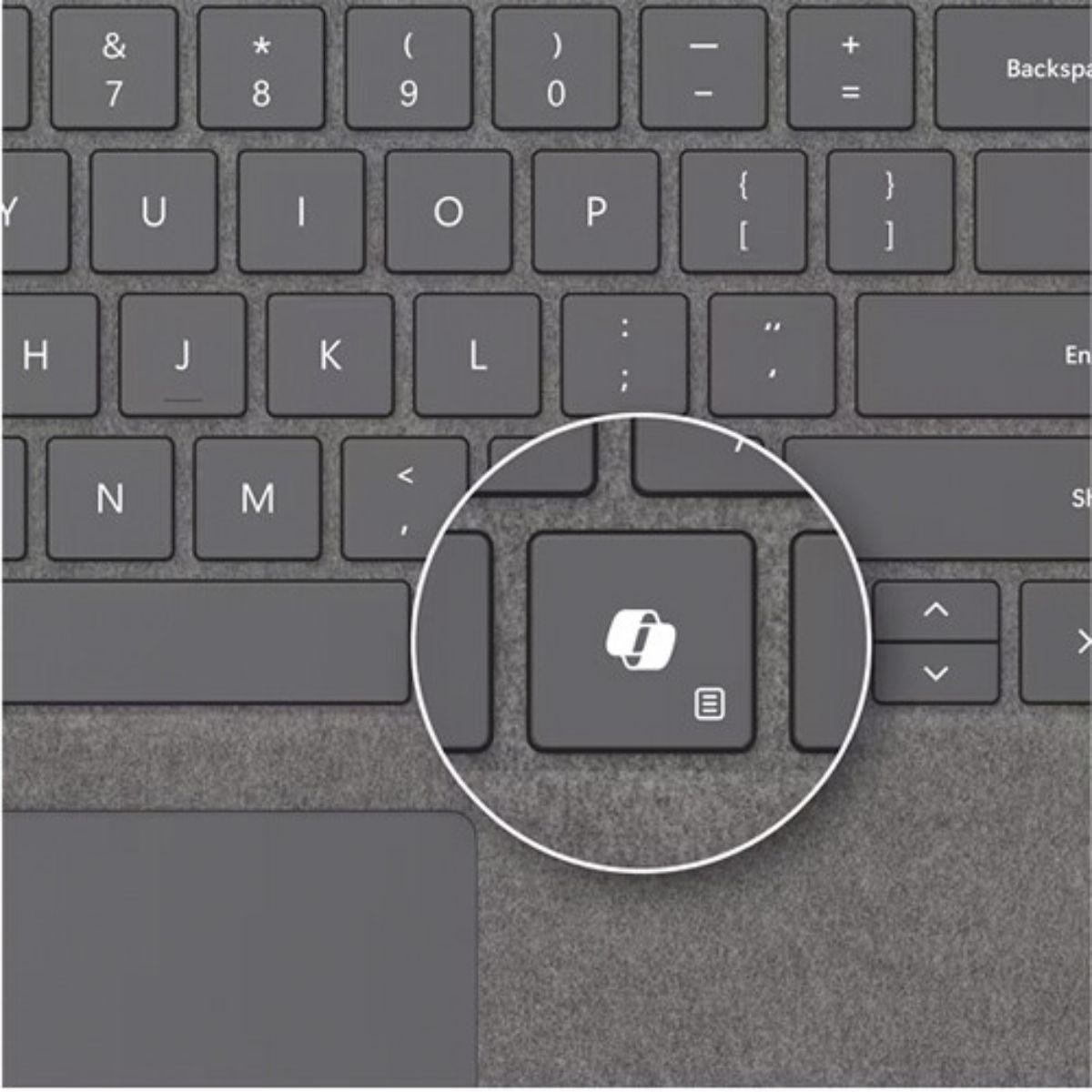 Microsoft Surface Pro Keyboard with Pen Storage for Business - English/Arabic (Black)