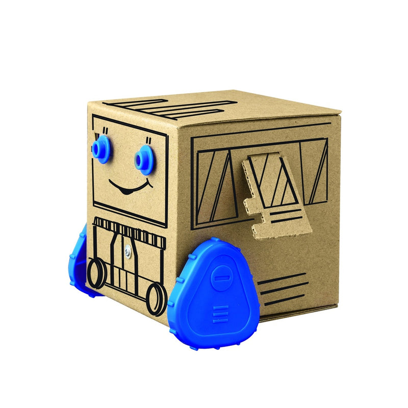 4M Box Robot Kit – Eco-Friendly DIY Motorized Robot Using Recycled Box, STEM Learning for Ages 3+, Model 00-03419