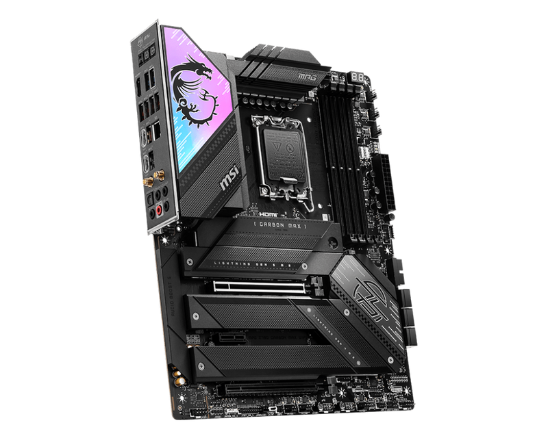 MSI MPG Z790 CARBON MAX WIFI II Motherboard with 5G and Wi-Fi 7 Support