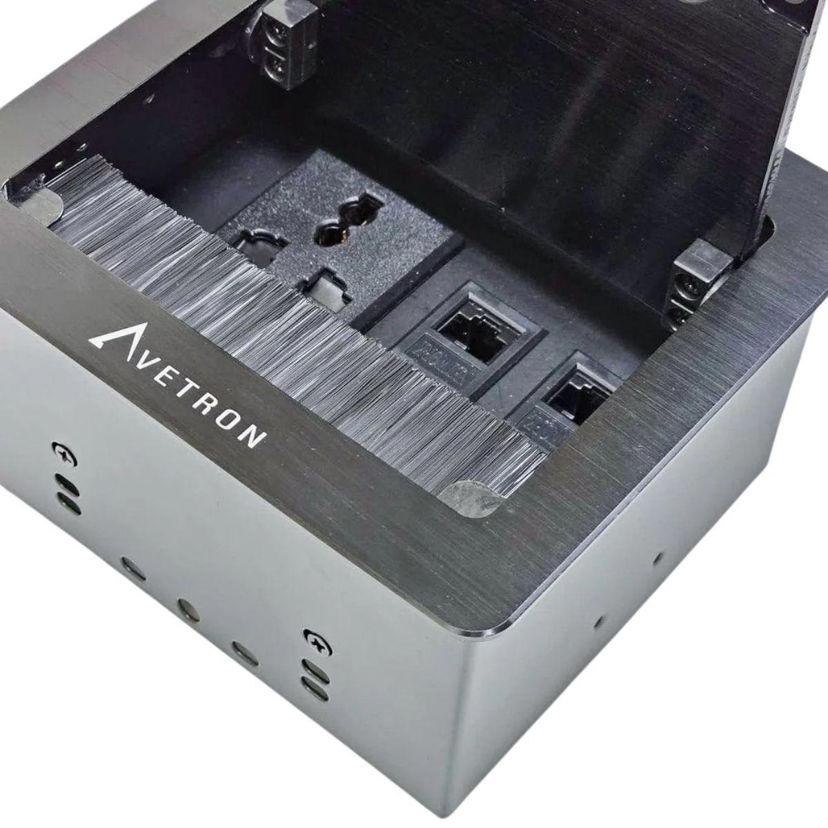 Avetron Brush Socket without any cable, Universal power-1, CAT6-2