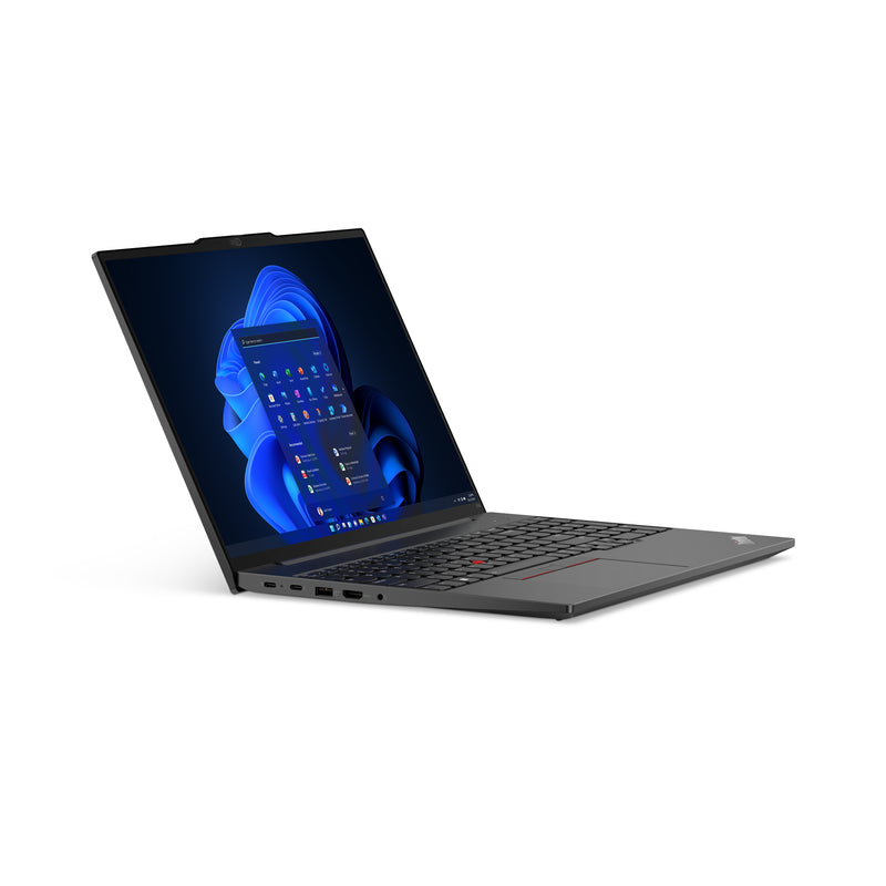لابتوب لينوفو ثينك باد E16 من الجيل الأول، شاشة 16 بوصة، معالج كور i5-13420H، ذاكرة وصول عشوائي (RAM) سعة 8 جيجابايت، قرص تخزين SSD سعة 512 جيجابايت، نظام ويندوز برو كيه