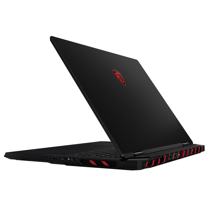 لاب توب MSI Raider 18 HX A14VIG-435AE 18 بوصة UHD+ MiniLED 120 هرتز - Core i9-14900HX - ذاكرة وصول عشوائي DDR5 سعة 32 جيجابايت - SSD 2 تيرابايت - RTX 4090 16 جيجابايت - ويندوز 11