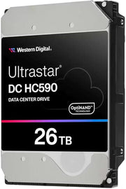 WD Ultrastar DC HC570 26TB Enterprise HDD, 3.5-Inch Internal Hard Drive, 7200RPM, SATA 6Gb/s, Data Center Storage, Model 0F65672