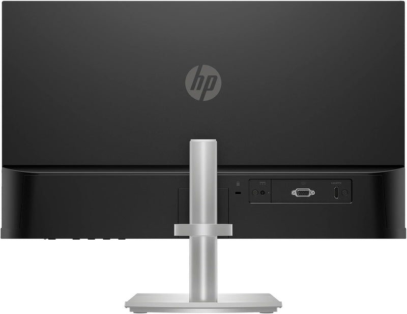 HP Series 5 524sh Monitor  24" FHD IPS (1920x1080) Display, 1x HDMI, 1x VGA, Flicker-Free, Ideal for Home & Business, Black/Silver