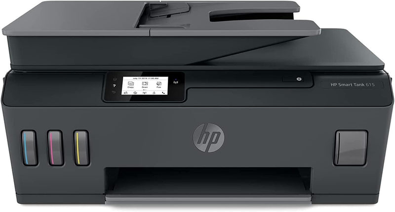 Hp Smart Tank 615 Wireless, Print, Copy, Scan, Fax, Automated Document Feeder, All In One Printer