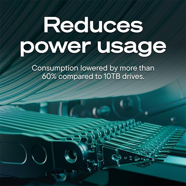 Seagate Exos M 28TB Enterprise Internal Hard Drive, 3.5-Inch HDD, 7200RPM, SATA 6Gb/s, 2.5M Hours MTBF, High-Capacity Data Center Storage