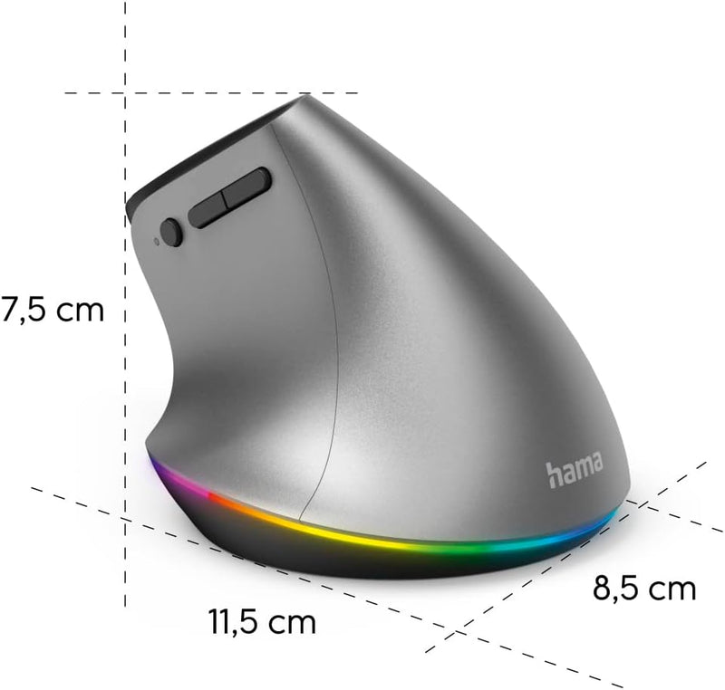 Hama mouse Office Right-hand RF Wireless + Bluetooth Optical 2400 DPI