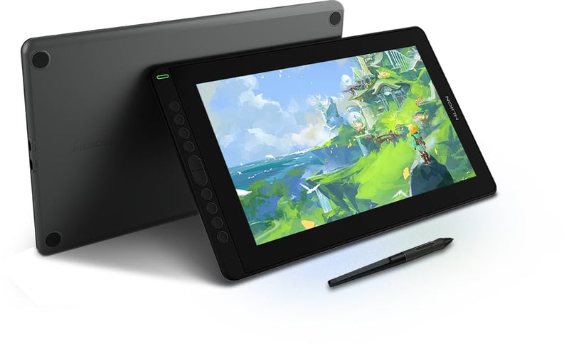 HUION KAMVAS RDS-160 Graphic Drawing Pen Display Tablet with Full Laminated & Anti-Glare Screen | 15.6 Inch Panel Size| 8192 Pressure Sensitivity | Supports macOS,Windows,Android