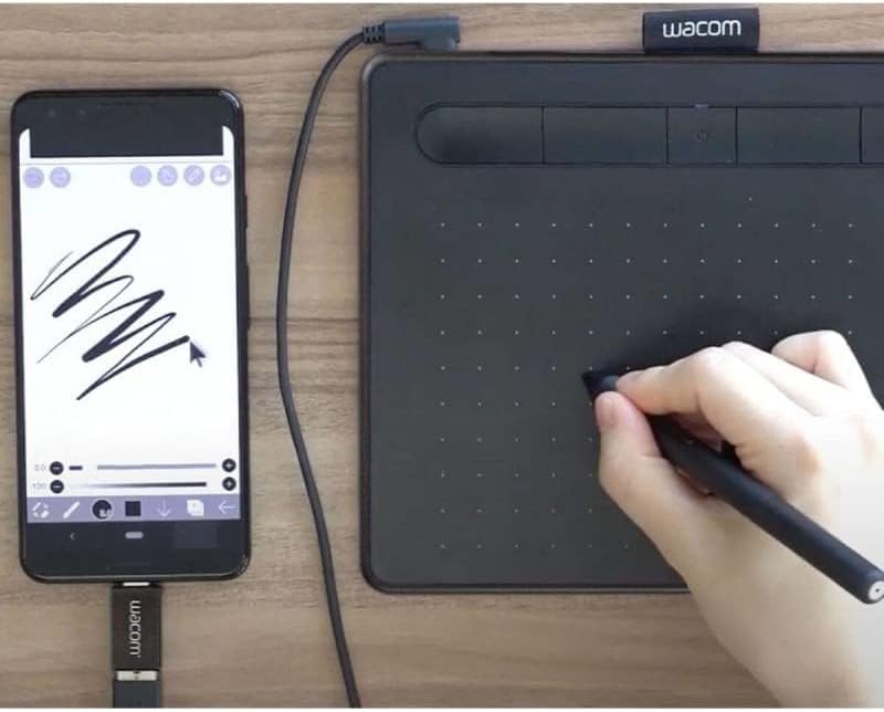 WACOM Intuos S BLT Black - Manga Edition