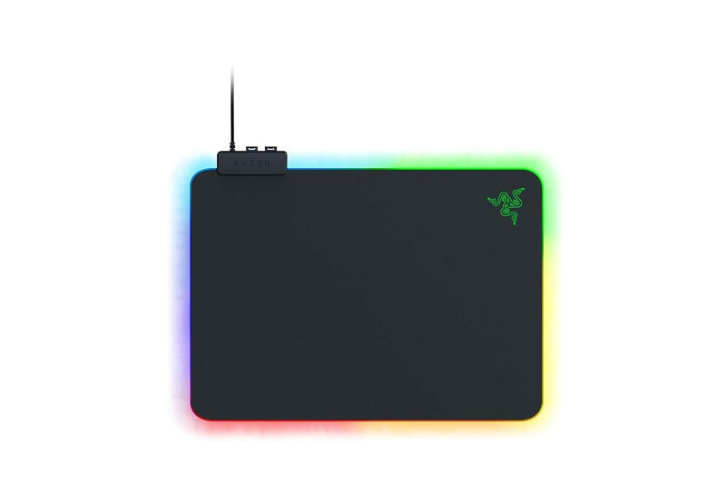 Razer Firefly V2 Micro Textured Gaming Mouse Mat with RGB Lighting Powered by Chroma