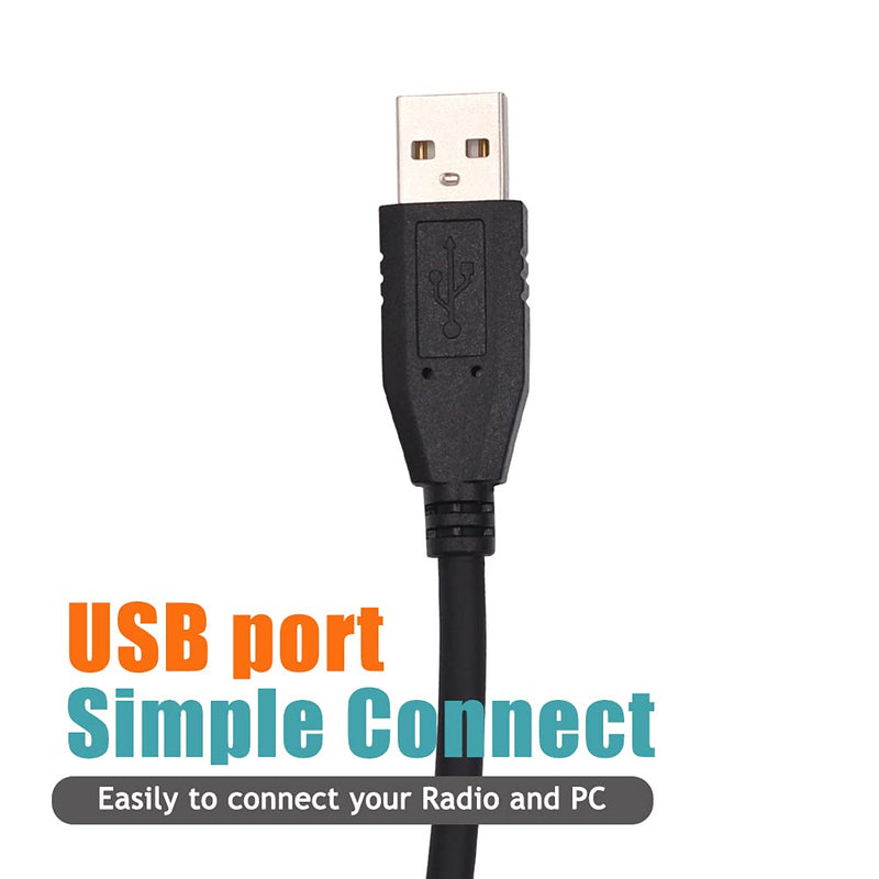 MOTOROLA PMKN4147A USB Programming Cable for MOTOTRBO DM1400, DM1600, and DM2600 Radios