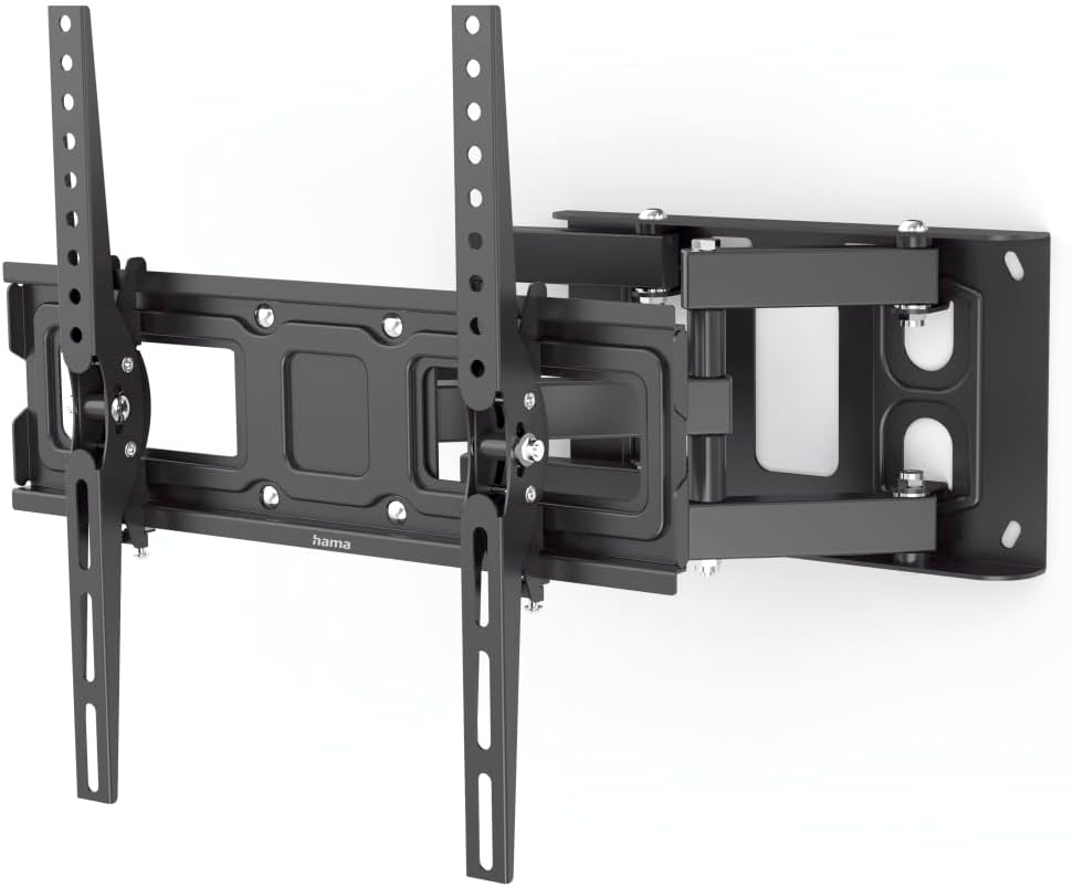 Hama TV Wall Bracket – Swivel, Tilt & Pull-Out 165 cm (65″) up to 40 kg