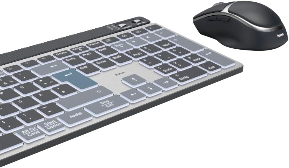 Hama WKM-750 Wireless Keyboard Mouse Set