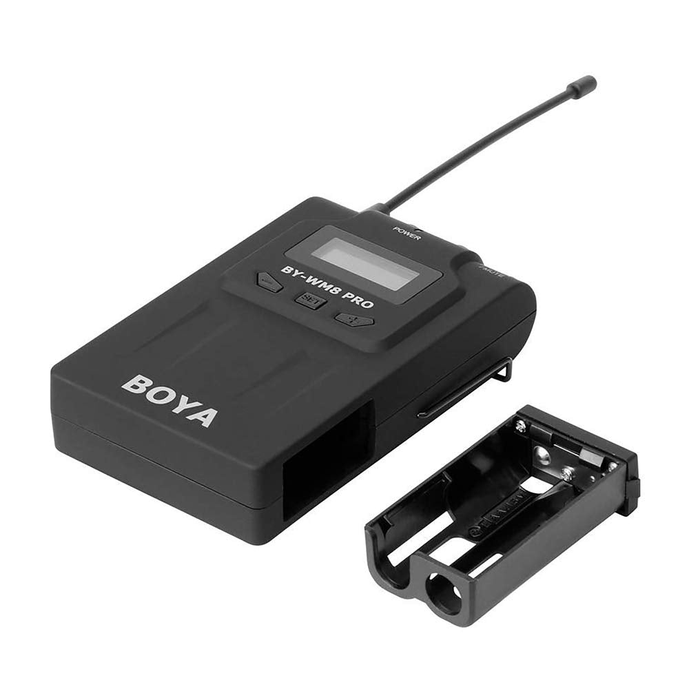 BOYA BY‑WM8 Pro-K2 UHF Dual-Channel Wireless Microphone System