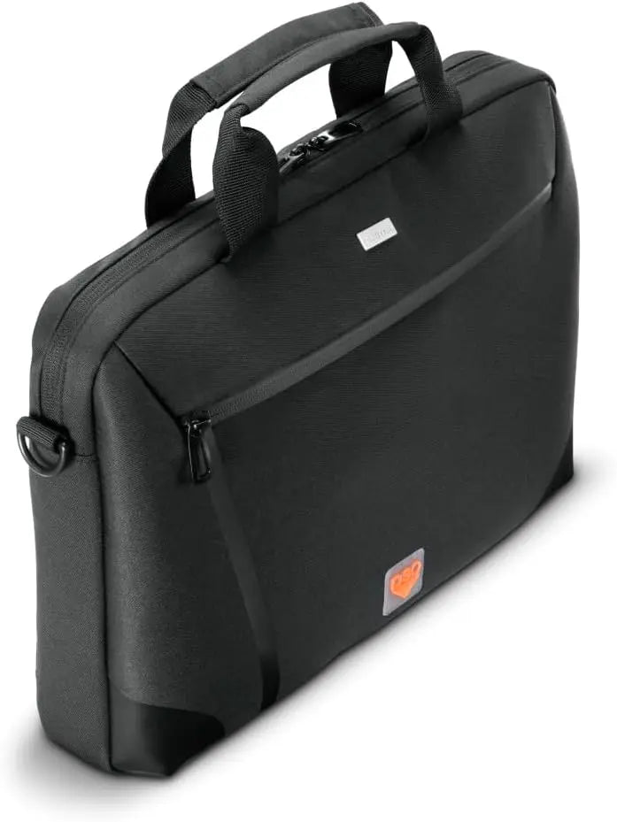 Hama Extreme Protect Shockproof Laptop Bag for 13.3"–14.1" Laptop | D3O® Impact Protection , Water-Repellent , Padded Compartment , Organizer Pocket , Trolley Strap , Black