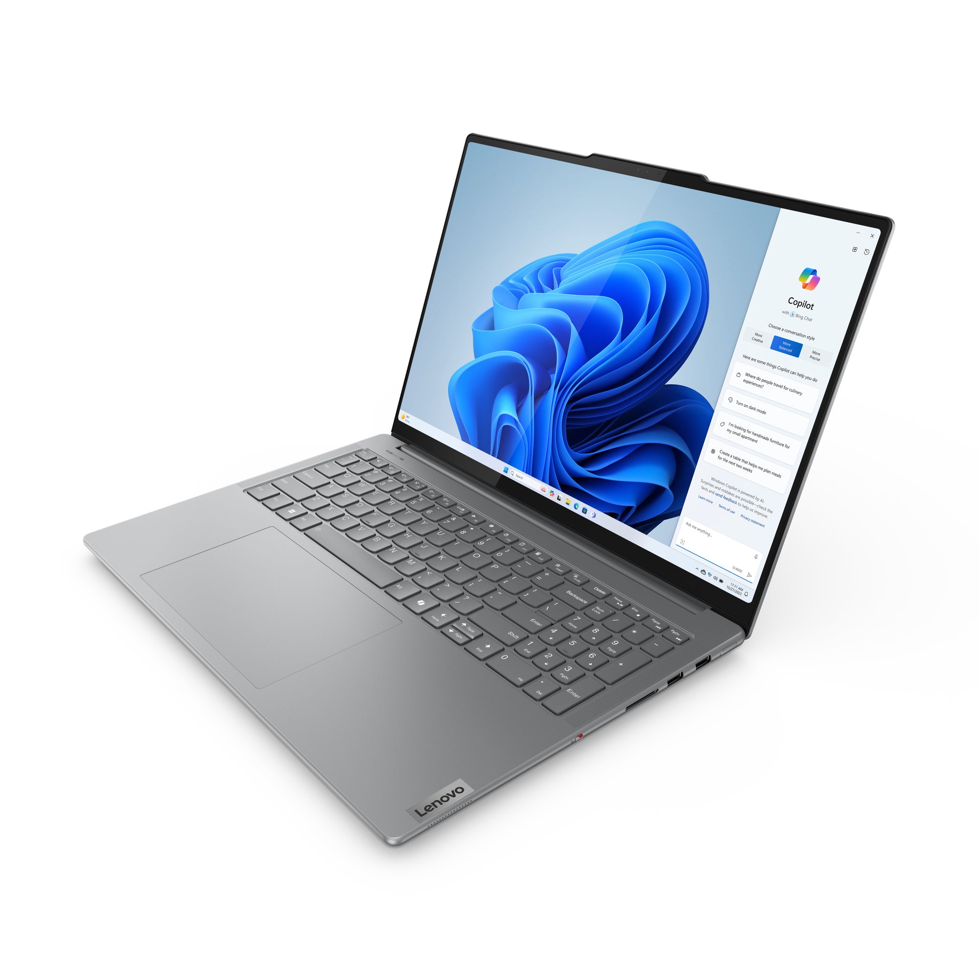 لينوفو Yoga Pro 9 16IMH9 شاشة 16 بوصة 3.2K لابتوب - Core Ultra 7 155H - ذاكرة 16 جيجابايت - قرص SSD بسعة 1 تيرابايت - NVIDIA GeForce RTX 4050 6GB - ويندوز 11 (رمادي لونا)