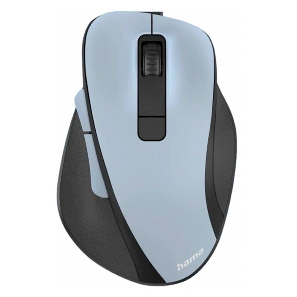 hama 00173032 6-button optical wireless mouse MW-500 Recharge, battery, ergonomic, black