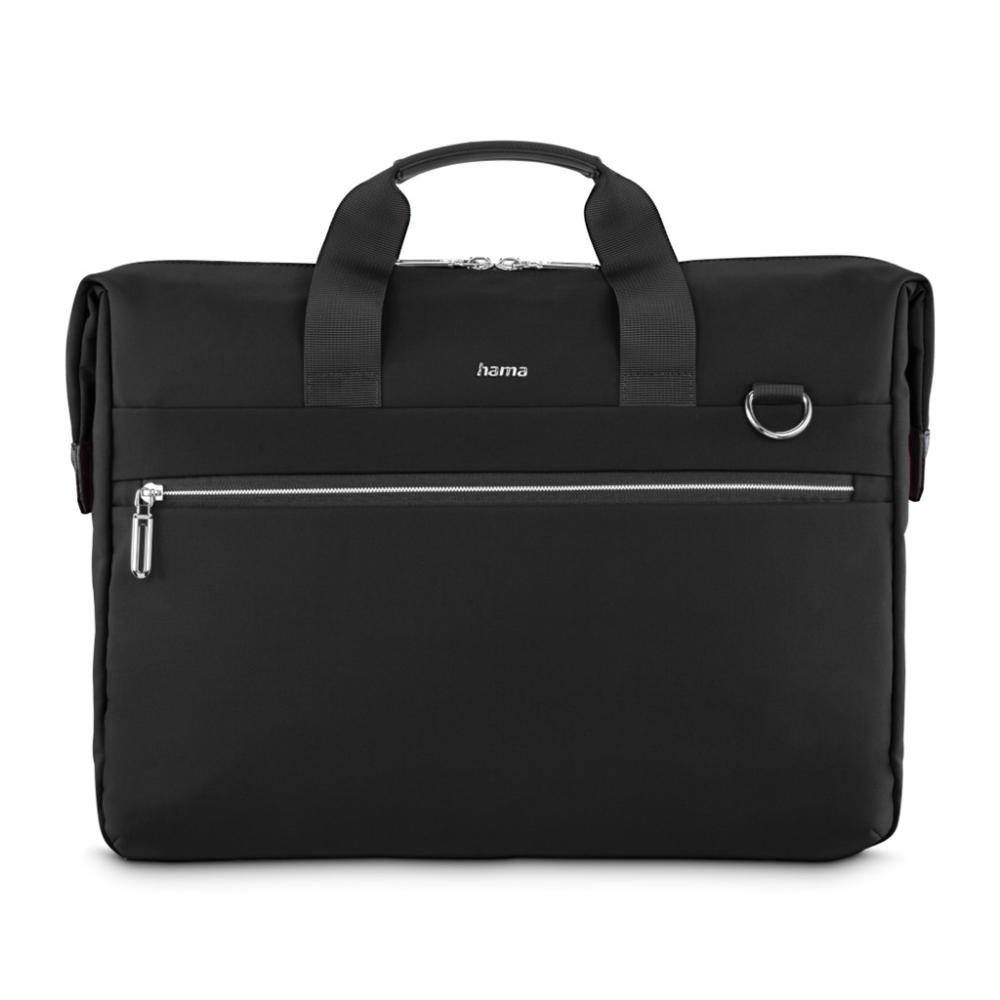Hama "Ultimate" Laptop Bag – Fits 13.3–14.1" Laptops, Black, Water-Repellent, Padded Compartments