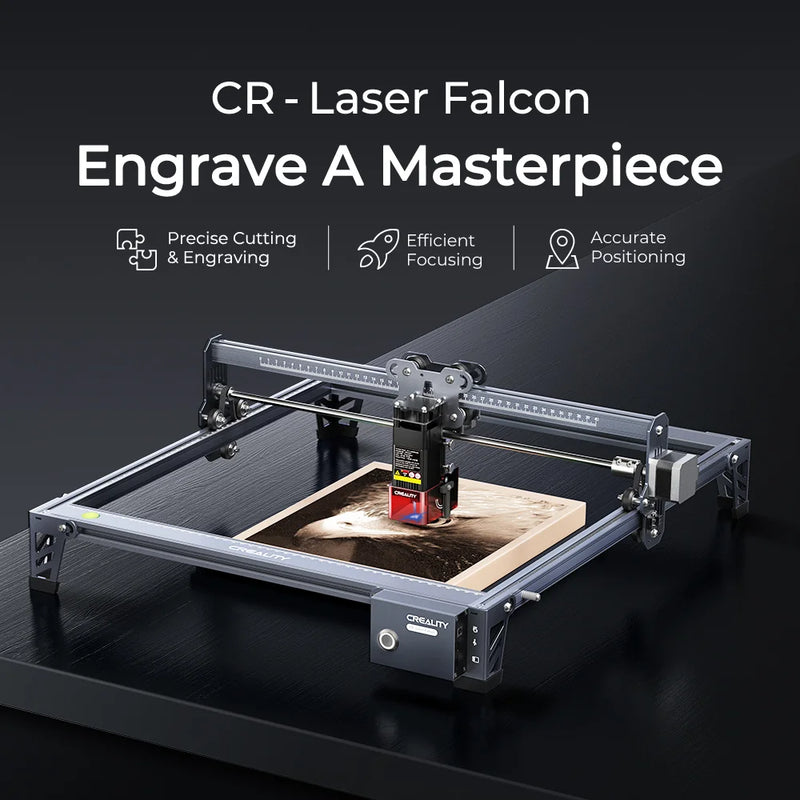 Creality 5W CR-Laser Falcon Engraver - Cutting Thickness 3mm