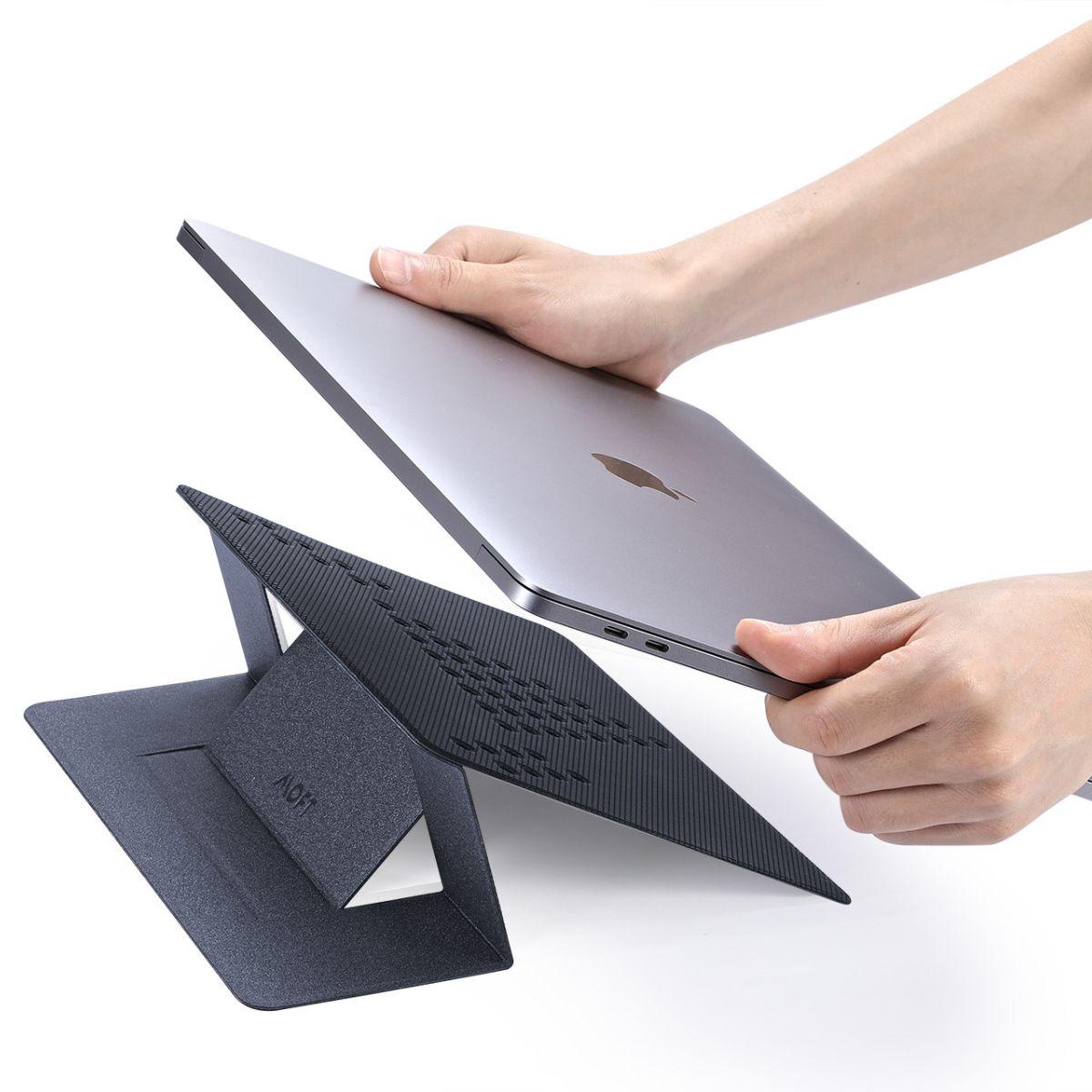MOFT Invisible Stand for Laptops & Tablets – Non-Adhesive, Dual-Angle Foldable Stand, Ultra-Thin Design, Compatible with 7–15"+ Devices