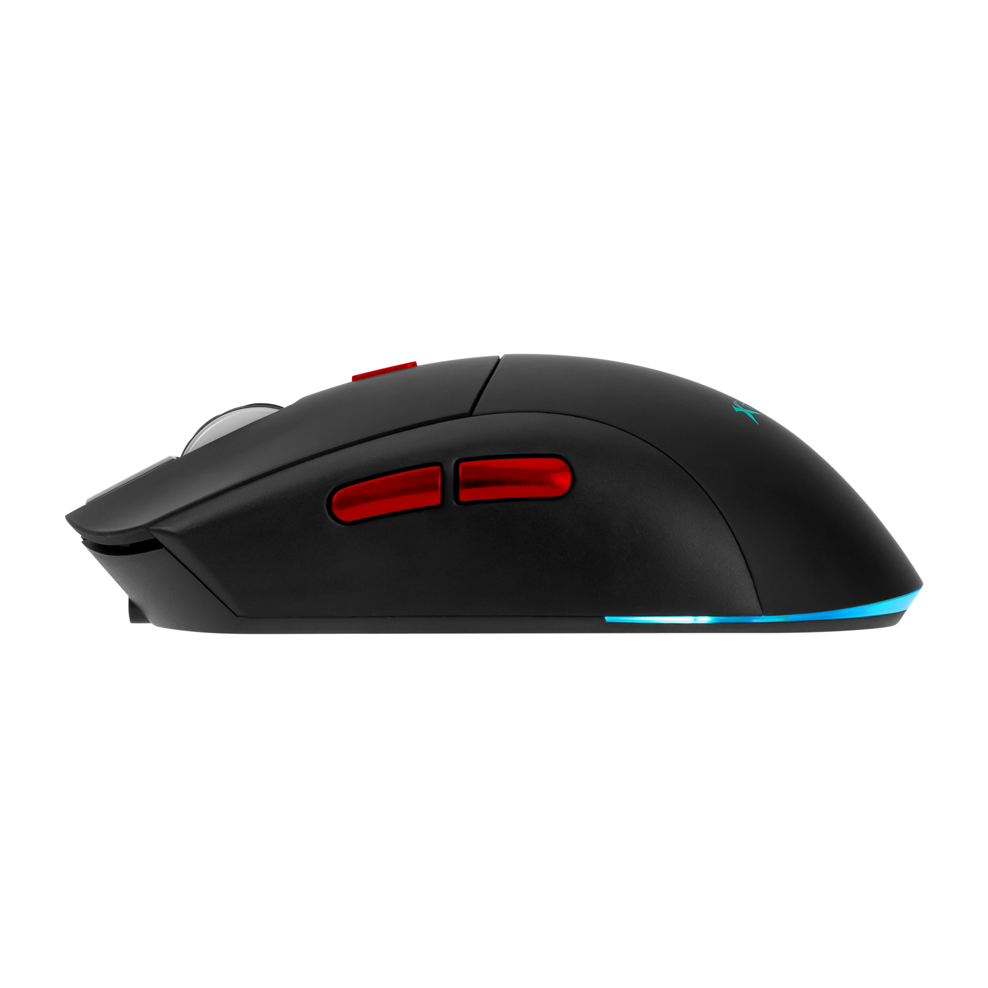 Xtrike Me GW-613 RGB Wired Gaming Mouse, Adjustable DPI 1200/2400/3200, 6 Buttons, 7-Color Backlight, Optical Sensor for PC/Mac/iOS/Android