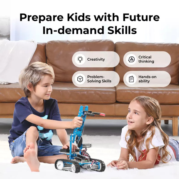Makeblock mBot Ultimate 10-in-1 Robot Kit – Advanced STEM Learning with Arduino & Raspberry Pi Compatibility