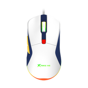 XtrickMe GM-227 Wired Gaming Mouse with 7 Color Backlit, Ergonomic Design, 6 Buttons, 4 Adjustable DPI Levels