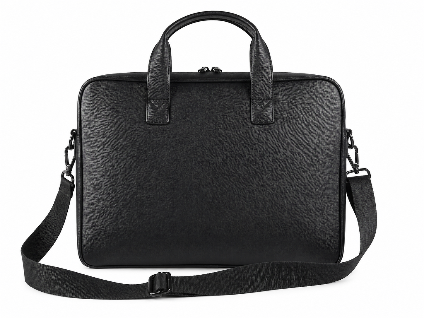 MARAVILLO MC982 15.6" Laptop Briefcase – Black , Professional Business Design , Spacious Storage , Front Zipper Pocket , Carry Handles , Office & Travel Use