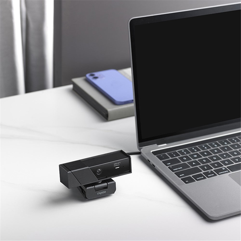 RAPOO C270AF Autofocus HD Camera 1080P Laptop External 60fps Camera for Live Streaming, Online Meeting