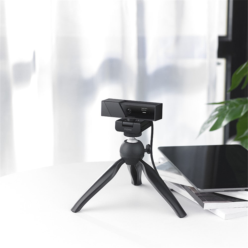 RAPOO C270AF Autofocus HD Camera 1080P Laptop External 60fps Camera for Live Streaming, Online Meeting
