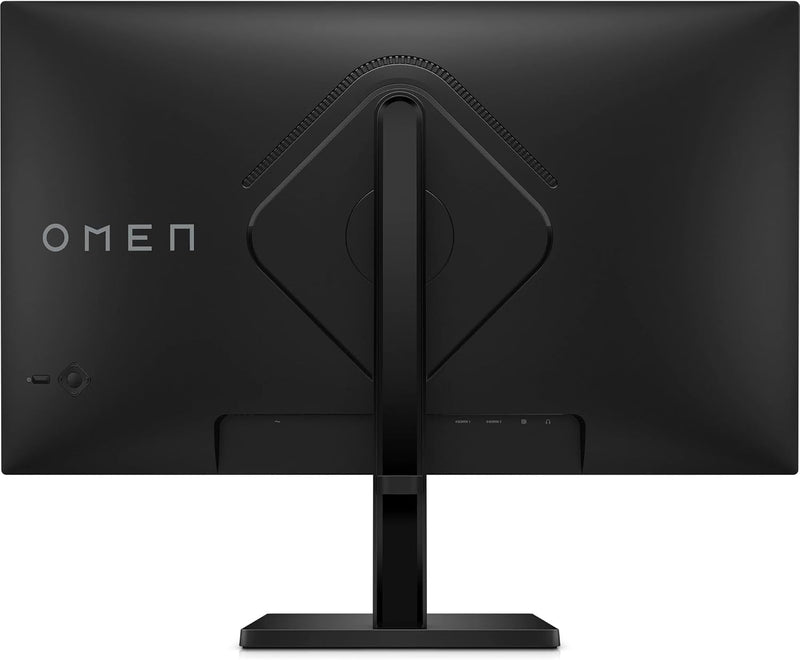 HP OMEN 27 Gaming Monitor, 27 Inch, 1920 x 1080 (FHD), IPS, Flat, 165Hz, 1ms, 400 nits, FreeSync Premium, DisplayPort and 2x HDMI 2.0, Eyesafe certified, Black