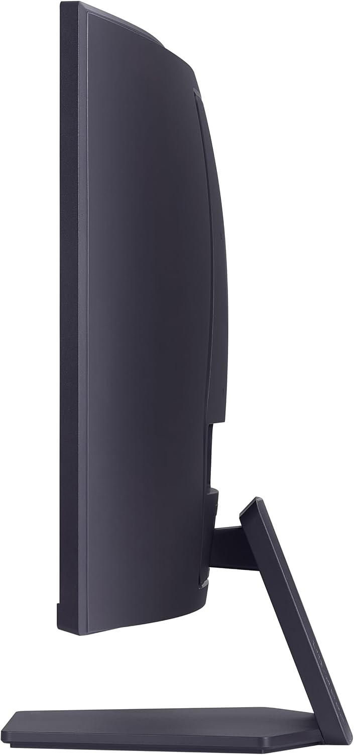 LG UltraGear 27GS60QC-B 27" QHD Curved Gaming Monitor, 2560×1440, 180Hz, 1ms GtG, VA, HDR10, sRGB 99%, AMD FreeSync, VESA AdaptiveSync, 1000R Curved