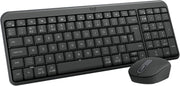 Logitech MK250 Compact Bluetooth Wireless Keyboard and Mouse Combo , Space-Saving Keyboard with Number Pad , Compact Mouse , Spill-Resistant Design , 12-Month Battery Life , Dongle-Free Connection , Graphite