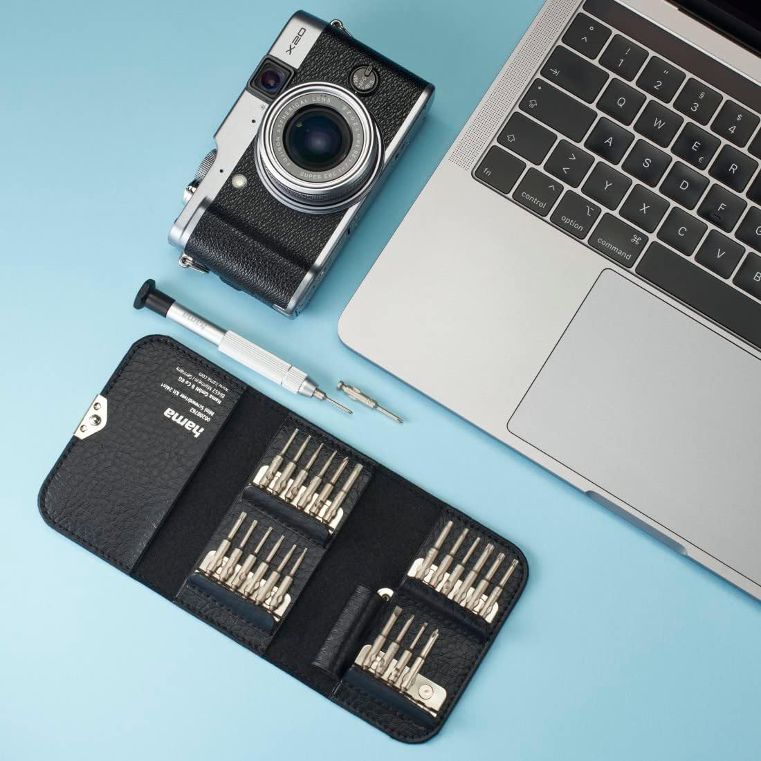 Hama 24-in-1 Mini Screwdriver Set – Precision Tool Kit for Electronics & Small Repairs