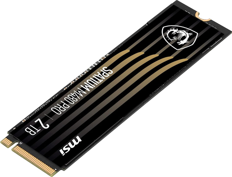 MSI SPACE M480 PRO PCIe 4.0 NVMe M.2 SSD داخلي